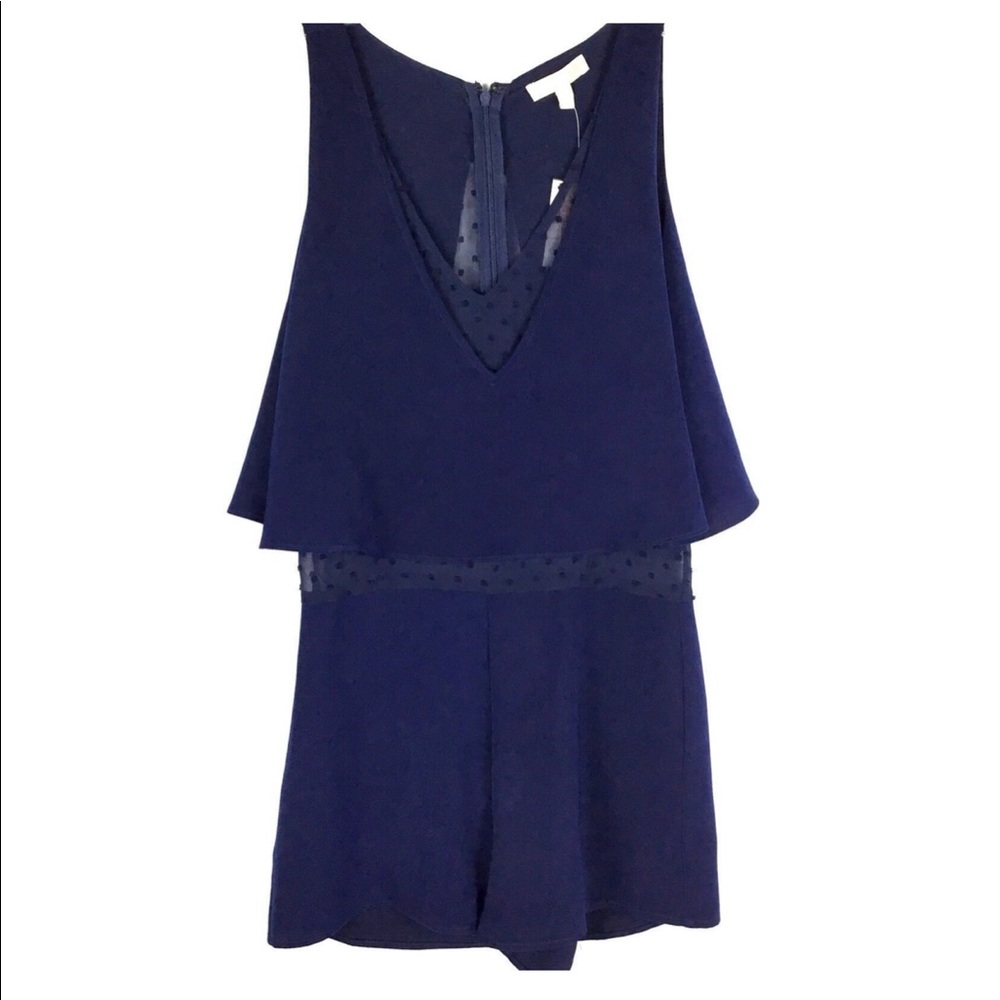 Gianni Bini N. Blue Romper (XS)
